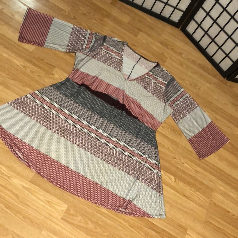 Plus dress 1x tag removed.